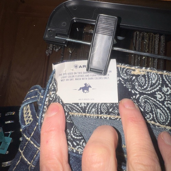 Ariat Dark Blue Women's Boot Cut Jeans - Picture 6 of 8